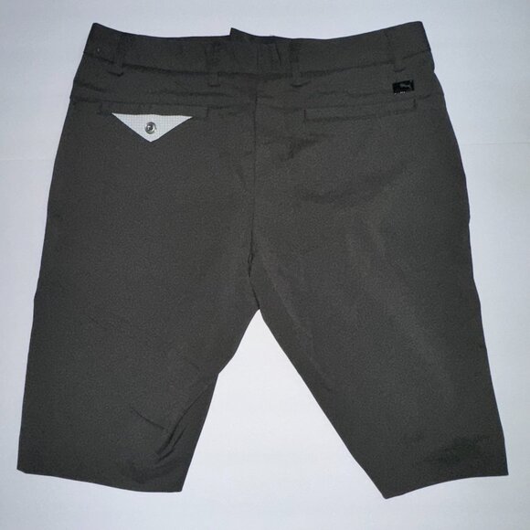 MENS | 30W | BLACK PUMA SPORT LIFESTYLE GOLF SHORTS - Picture 5 of 5